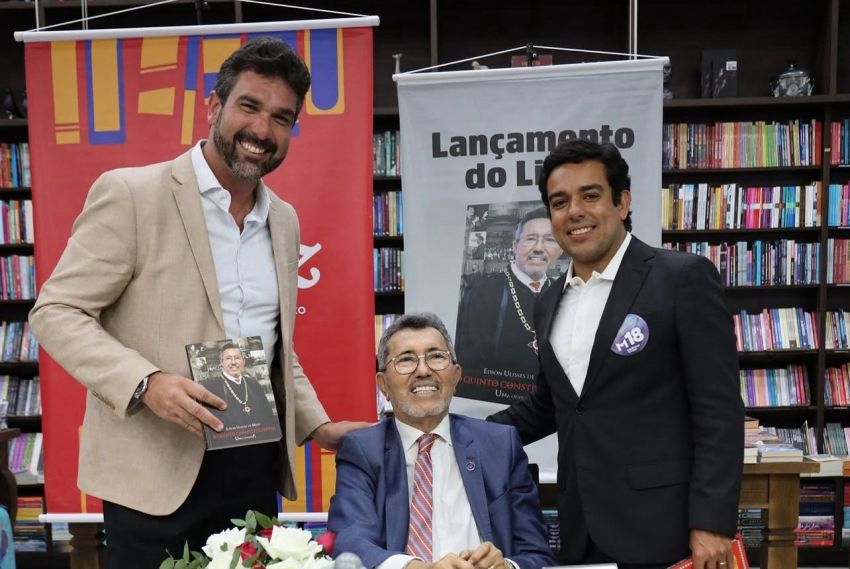 Matheus Chagas e Breno Messias prestigiam laçamento