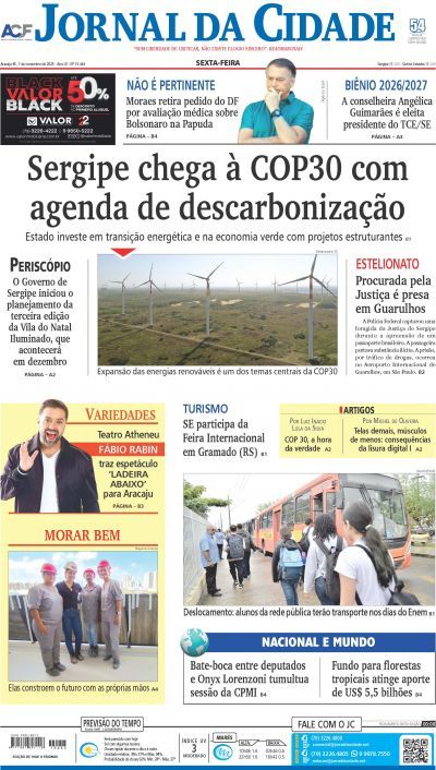 _nmCapa do JC de hoje - 07/11/2025