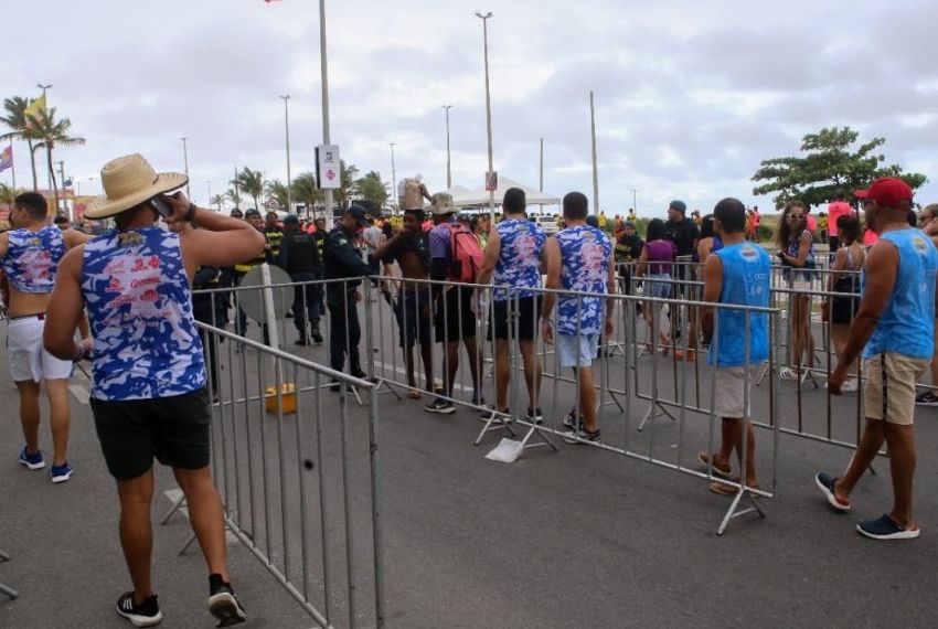 PM reforça esquema de segurança com controle de acessos no Pré-Caju 2025