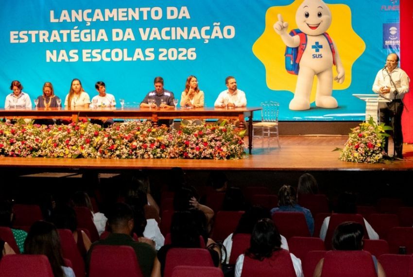 Sergipe lança estratégia de vacinação nas escolas públicas