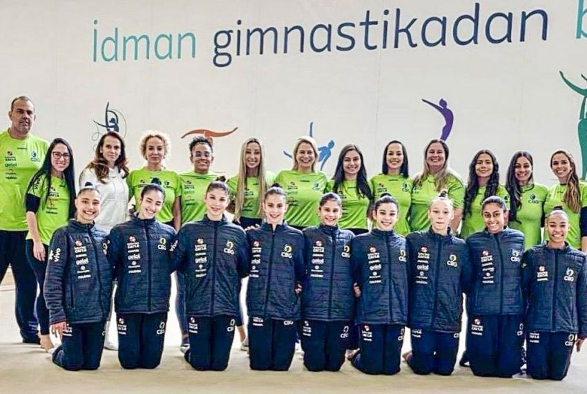 Brasil disputa cinco finais em Copa do Mundo de ginástica rítmica