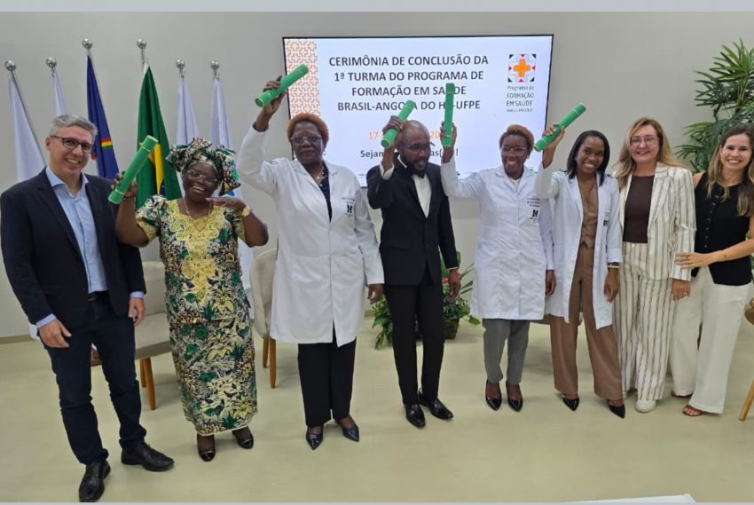 HC celebra conclusão de fellowship de profissionais da saúde angolanos