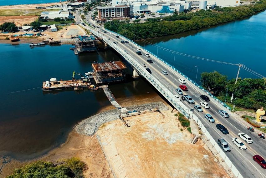 Duplicação da Ponte Godofredo Diniz avança e terá operação Pare e Siga