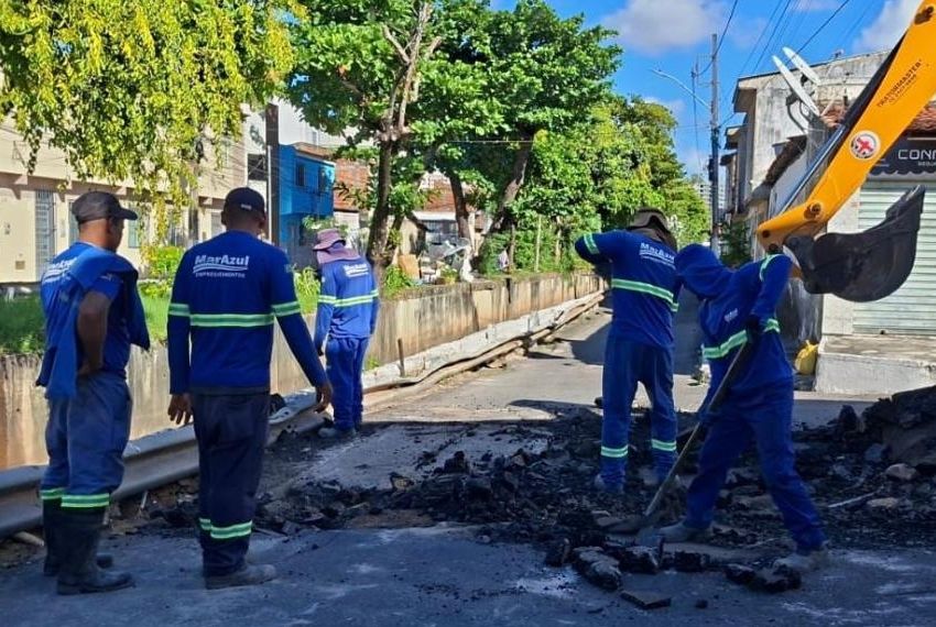 Prefeitura amplia drenagem contra alagamentos em Aracaju