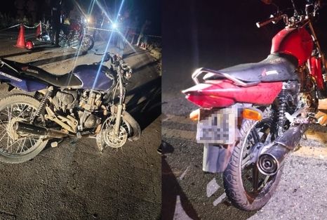 Colisão entre motocicletas deixa dois mortos e um ferido em Canindé de São Francisco