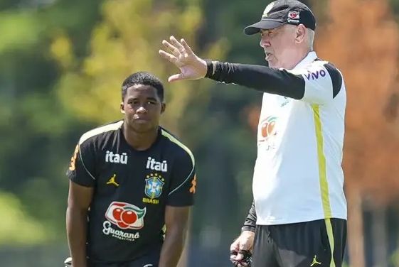 Ancelotti admite mudanças contra Haiti e desconversa sobre Endrick
