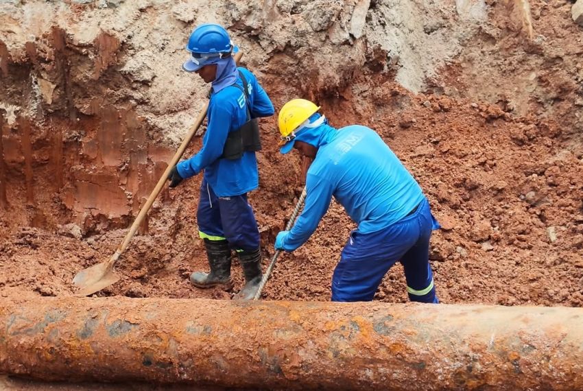 Deso conclui interligação da adutora e amplia abastecimento em Socorro