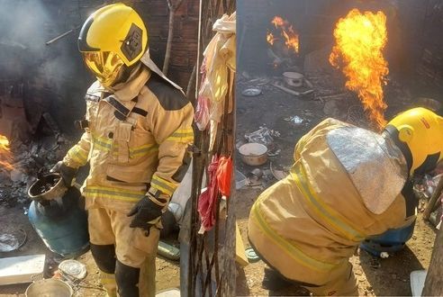 Vazamento de gás causa incêndio em Malhada dos Bo
