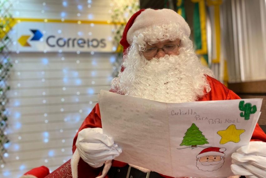 Papai Noel dos Correios: campanha até 16 de dezembro