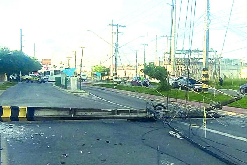 Aracaju lidera ranking de acidentes envolvendo postes de eletricidade