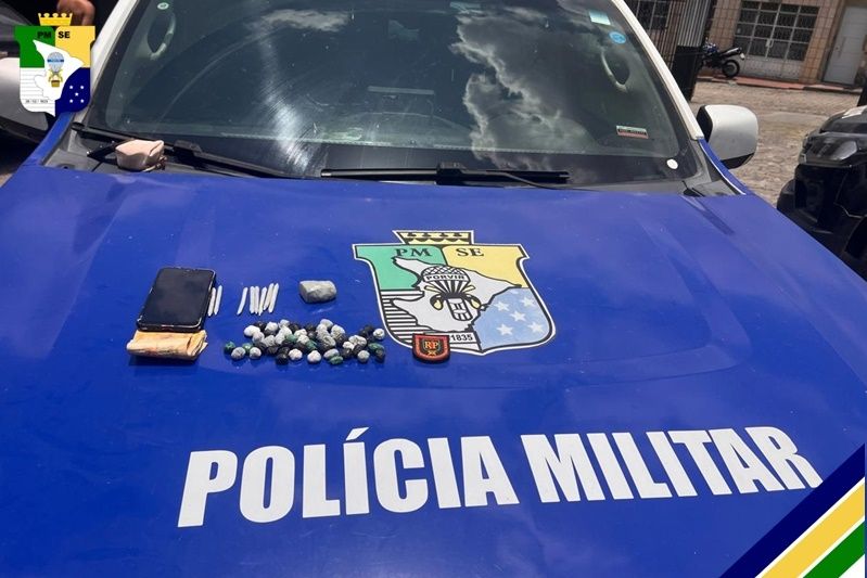 Polícia Militar prende homem por tráfico de drogas em Propriá