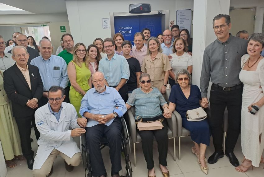 Dr. José Augusto  (in memoriam) e Dr. Dietrich Todt homenageados