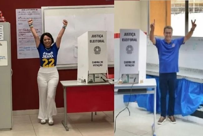 Candidatos à Prefeitura de Aracaju votaram neste domingo