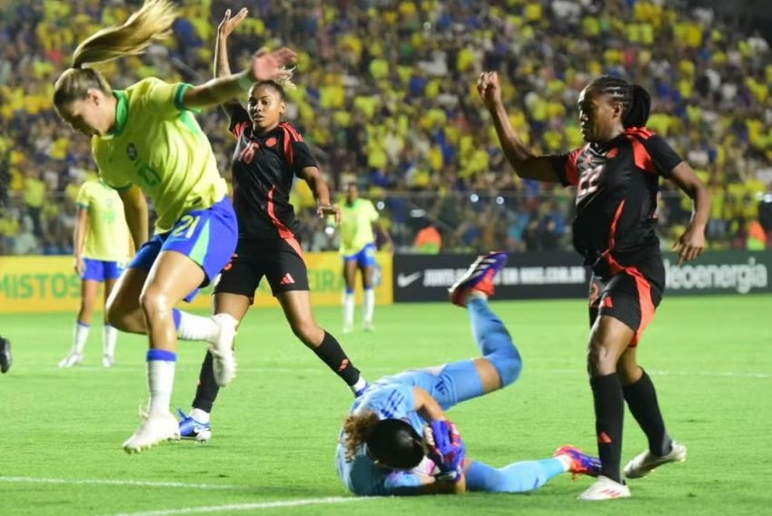 Seleção feminina volta a campo contra Colômbia em amistoso no ES