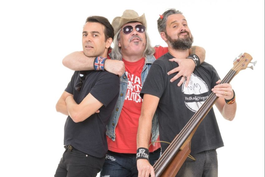 Banda Velhas Virgens nesta sexta, 16, no Che Music Bar