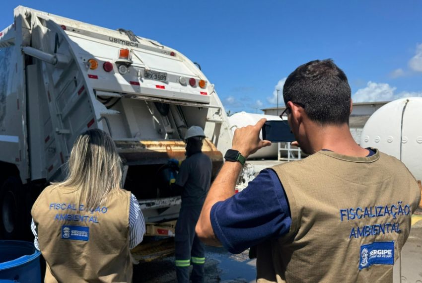 Adema acompanha testes de caminhões coletores da Renova