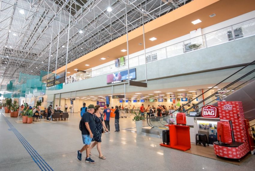 Aeroporto de Aracaju registra recorde de passageiros no mês de abril
