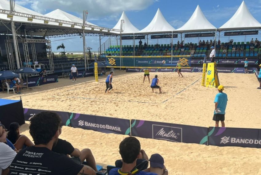 Sergipe sedia 4ª etapa do Circuito Brasileiro de Vôlei de Praia
