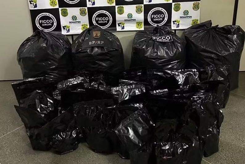 Mais de 100 kg de maconha são apreendidos em Frei Paulo