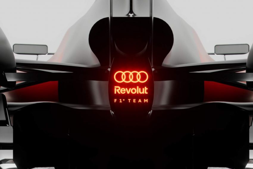 Audi Revolut F1 Team é o nome oficial da marca das quatro argolas na F1