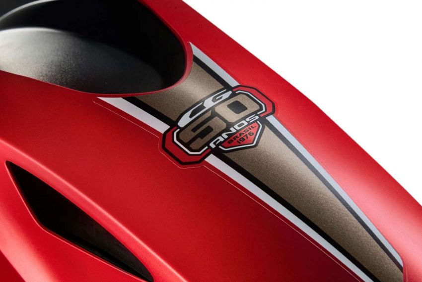 Honda CG comemora 50 anos e ganha edição comemorativa