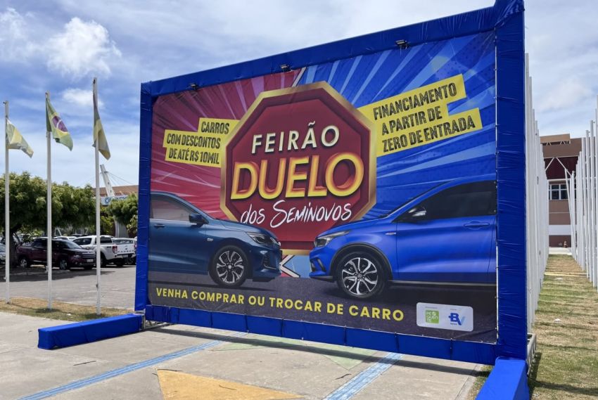 Feirão de seminovos oferece veículos a partir de R$ 29.900