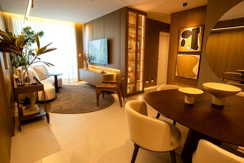 Casa Jardins apresenta apartamento decorado em Aracaju