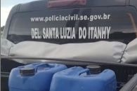 Polícia Civil apreende combustível armazenado irregularmente