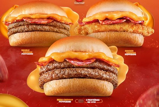 Bob’s transforma cheddar e pepperoni em protagonistas de novo festival de sabor