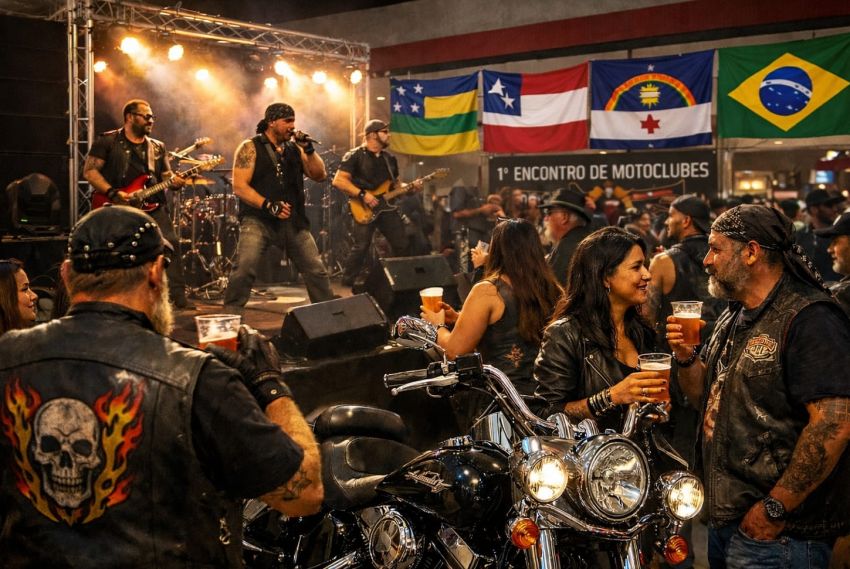 Encontro de motoclubes agita Aracaju Parque Shopping