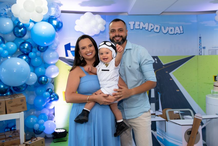 Lorenzo Andrade comemorou seu primeiro aninho