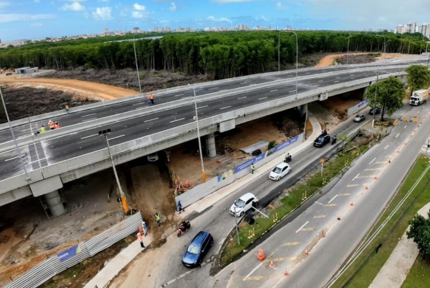 Trânsito no viaduto Senadora Maria do Carmo Alves será liberado