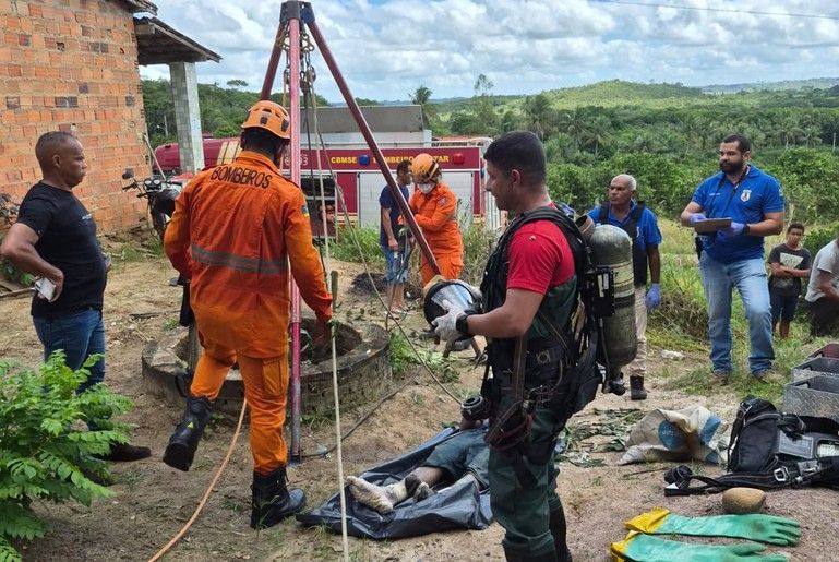 Corpo é encontrado em cisterna no município de Salgado