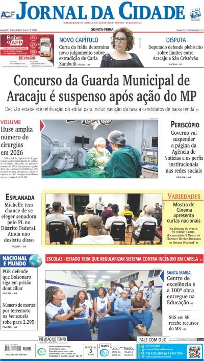 _nmCapa do JC de hoje - 02/07/2026