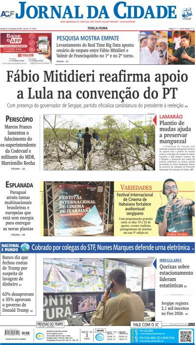 _nmCapa do JC de hoje - 04/08/2026