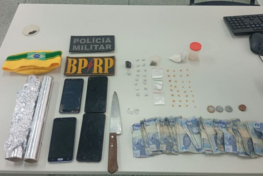 PM apreende entorpecentes e prende homem por tráfico na região central de Aracaju
