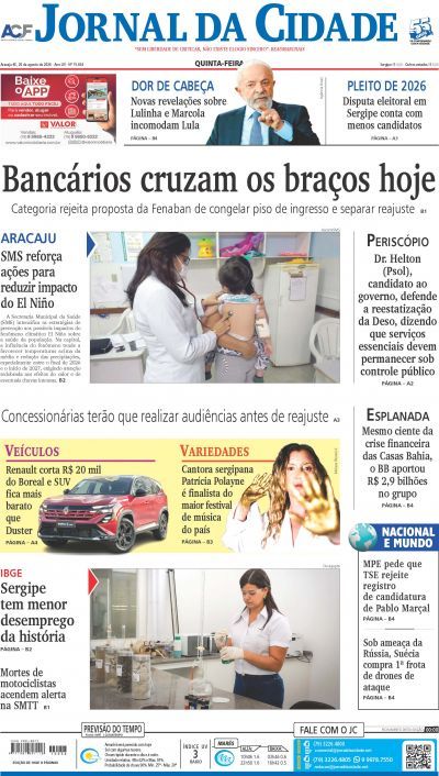 _nmCapa do JC de hoje - 20/08/2026