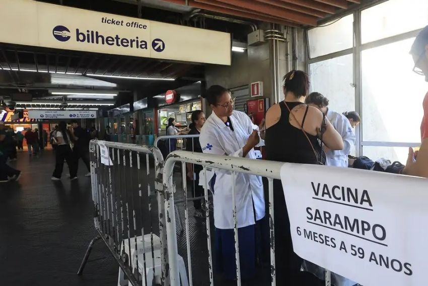 Ministério da Saúde reforça chamamento para vacina contra o sarampo