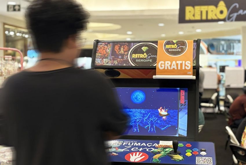 Últimos dias da Retrô Games no Shopping Jardins
